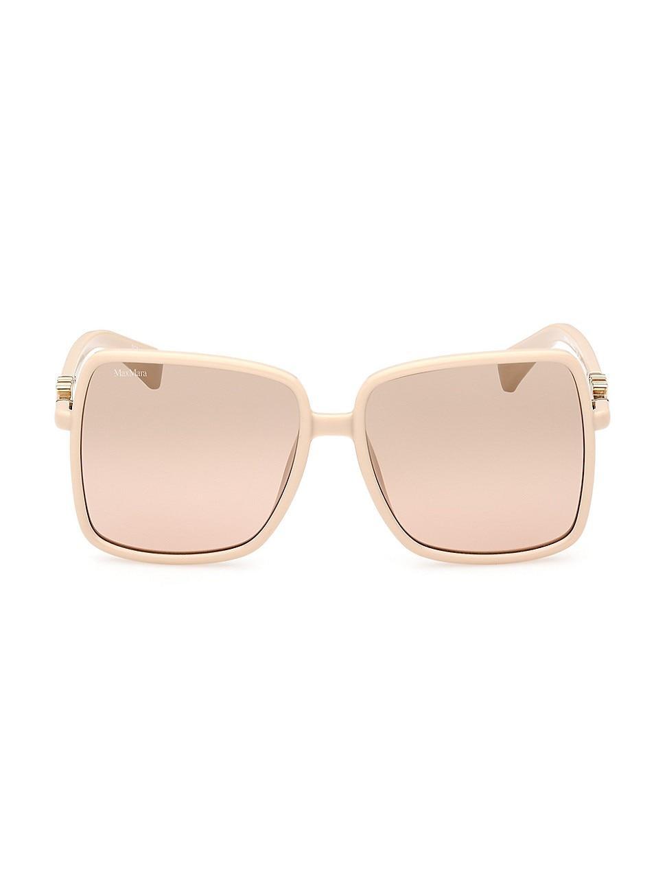 Womens 58MM Square Sunglasses Product Image