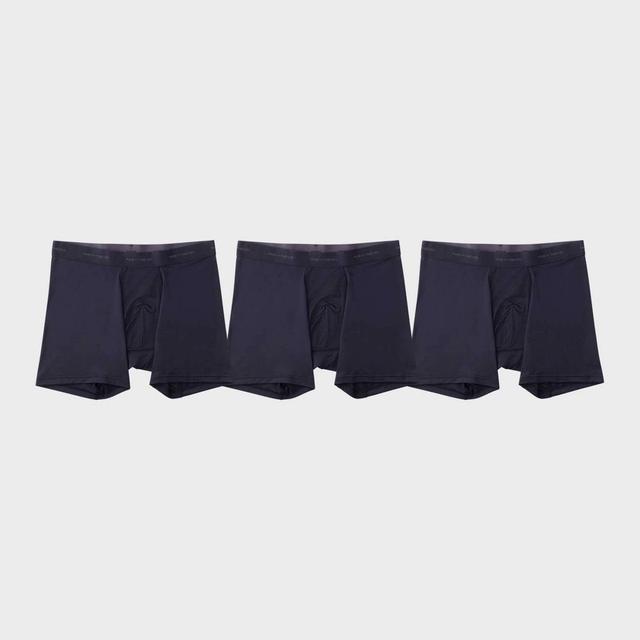 Pair of Thieves Mens Quick Dry Boxer Briefs 3pk - Black L Product Image