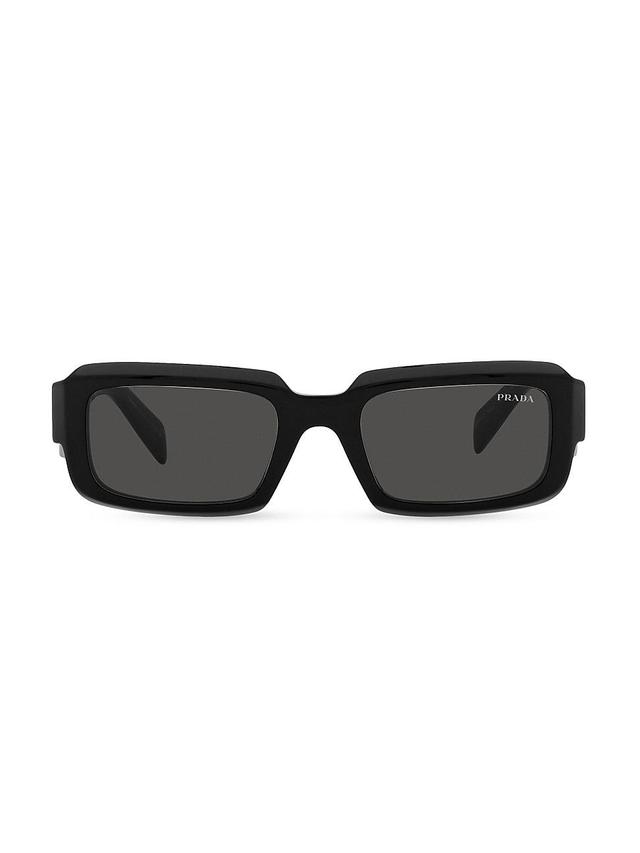 Womens 54MM Rectangular Sunglasses Product Image