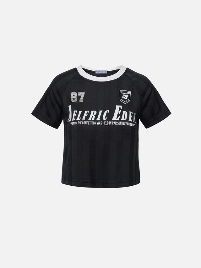 Aelfric Eden Badge Woven Ribbon Tee Female Product Image