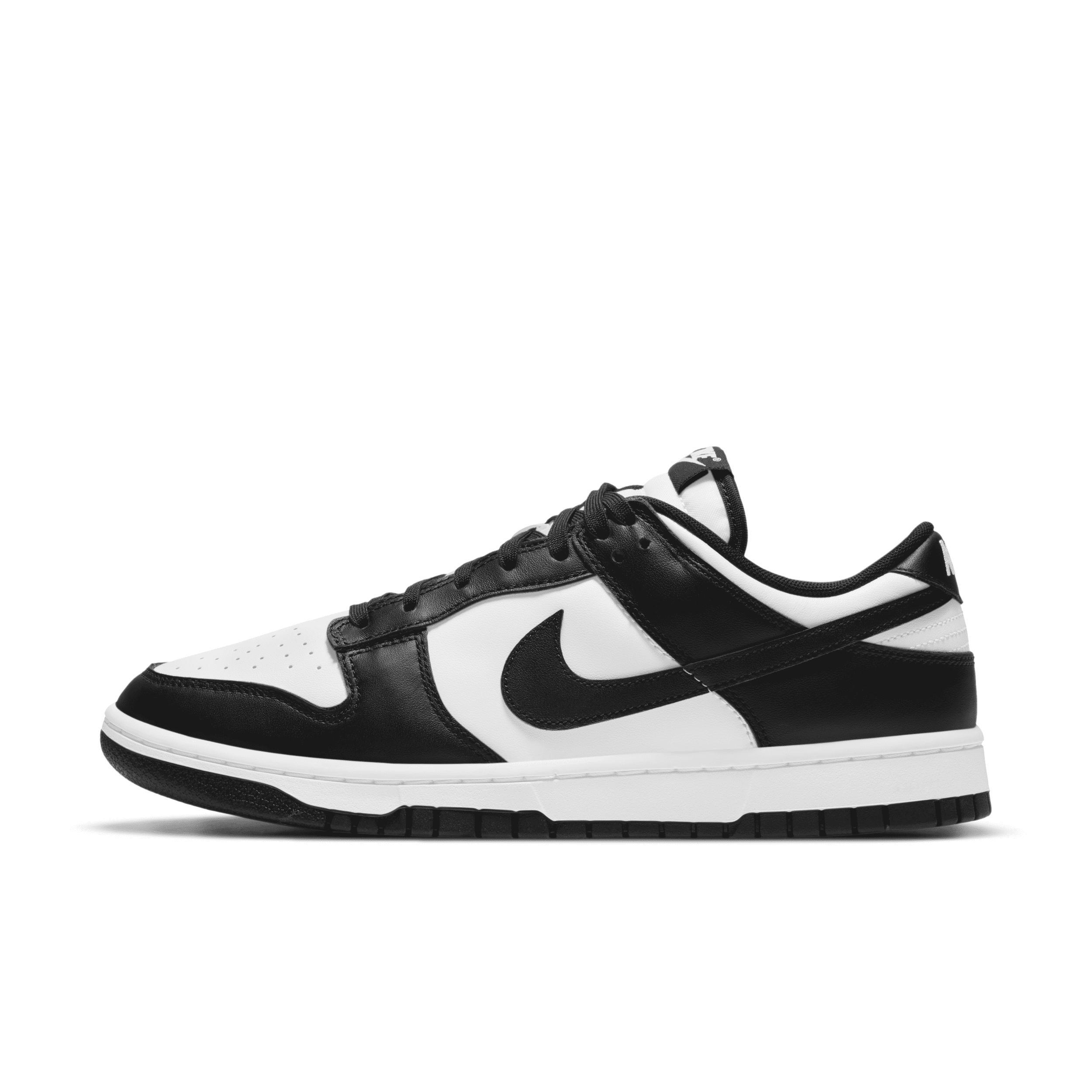 Nike Mens Nike Dunk Low - Mens Shoes White/Black/White Product Image