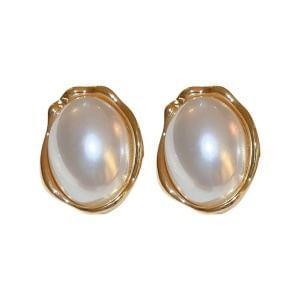 Faux Pearl Stud Earring Product Image