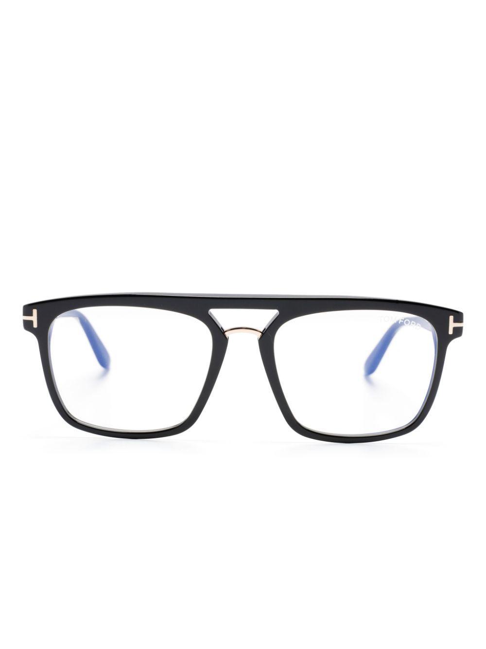 TOM FORD Rectangle-frame Glasses In Black product image