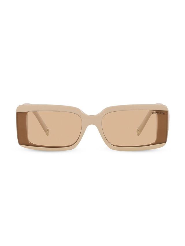 Womens 62MM Rectangle Sunglasses Product Image