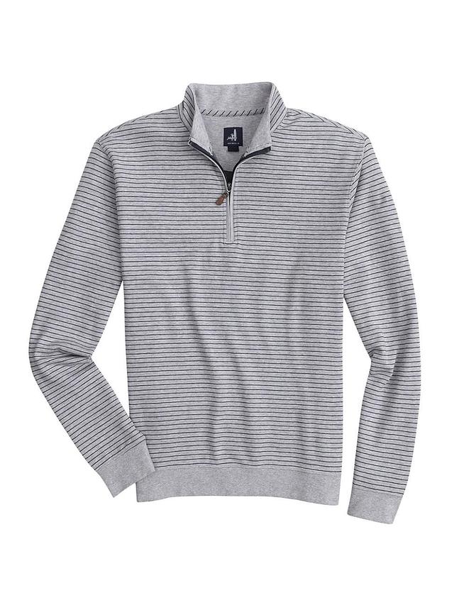 Mens Skiles Striped Quarter-Zip Sweater Product Image