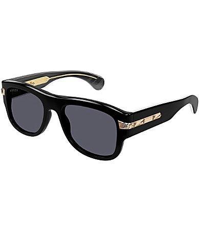 Gucci Mens New York 30s 54mm Square Sunglasses Product Image