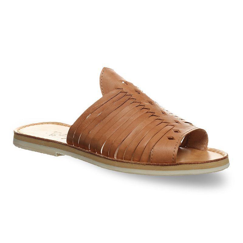 Bearpaw Rosa Womens Leather Slide Sandals Product Image