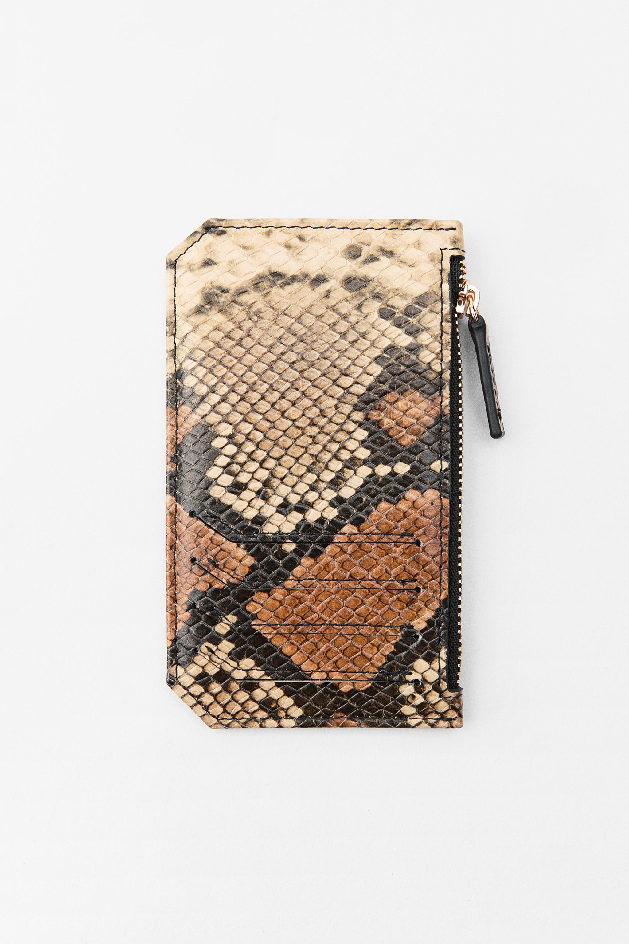 ANIMAL PRINT LEATHER WALLET Product Image