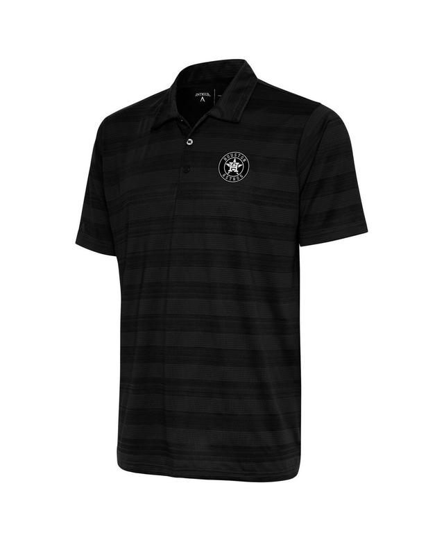 Antigua Mens Black Chicago White Sox Metallic Compass Polo Product Image