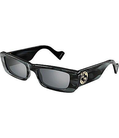 Womens 52MM Rectangular Sunglasses Product Image