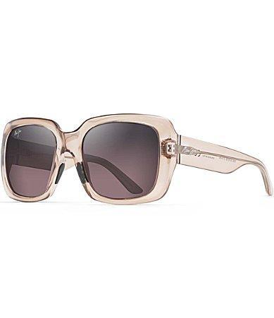 Maui Jim Two Steps 55mm PolarizedPlus2 Square Sunglasses Product Image