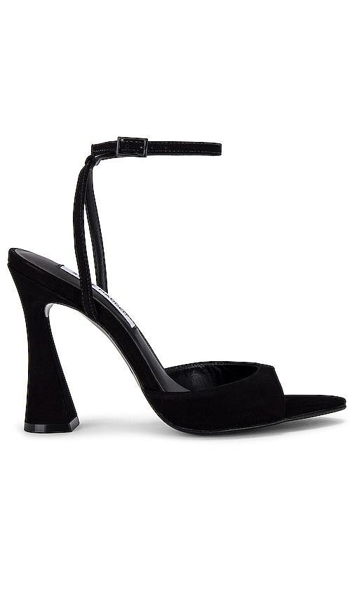 Steve Madden Beki Leather Sculptural Heel Dress Sandals Product Image