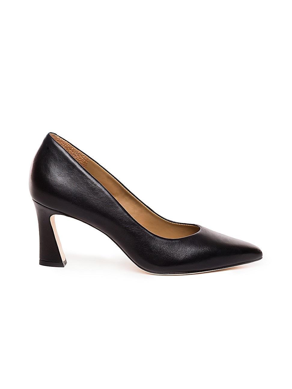 Womens Faryn Leather Pointed Toe Pump product image