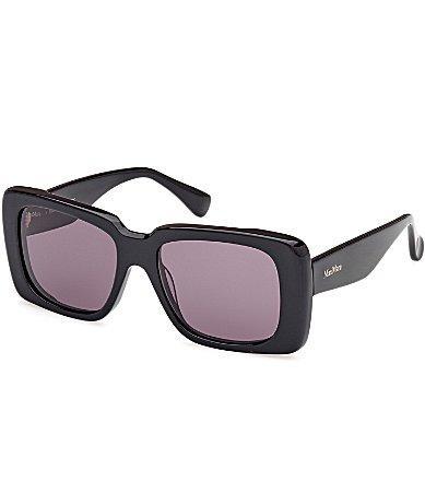 MaxMara Womens Glimpse3 53mm Rectangle Sunglasses Product Image