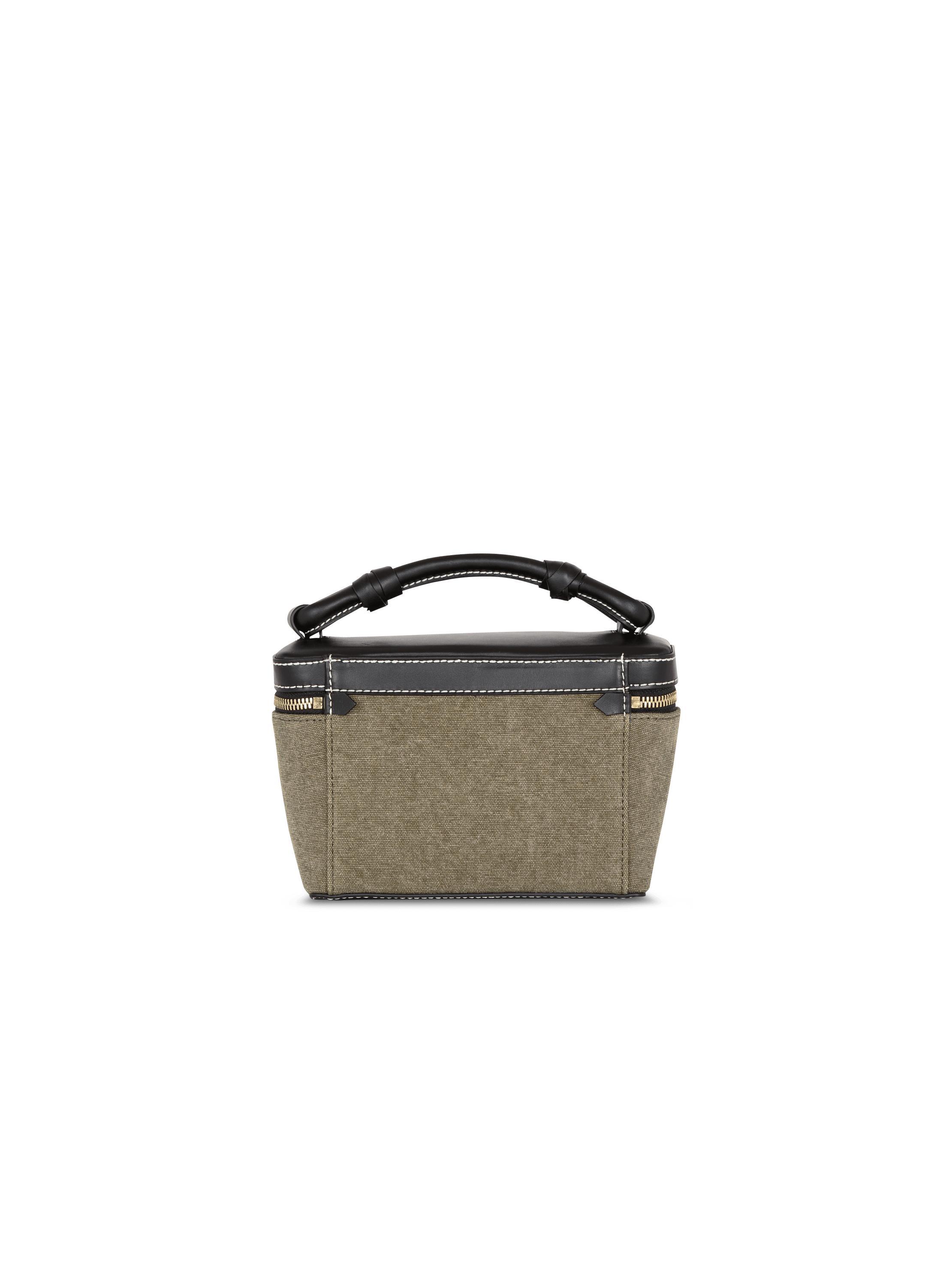 B-Army Vanity Case in canvas and leather Product Image