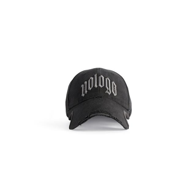 Nologo Cap in Black/grey Product Image