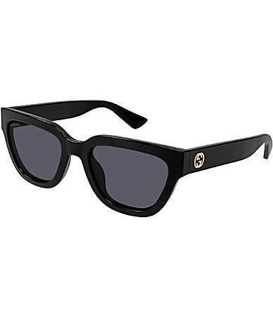 Gucci Womens Minimal GG 54mm Cat Eye Sunglasses Product Image