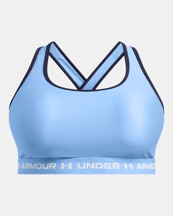 Womens Armour Mid Crossback Sports Bra Product Image