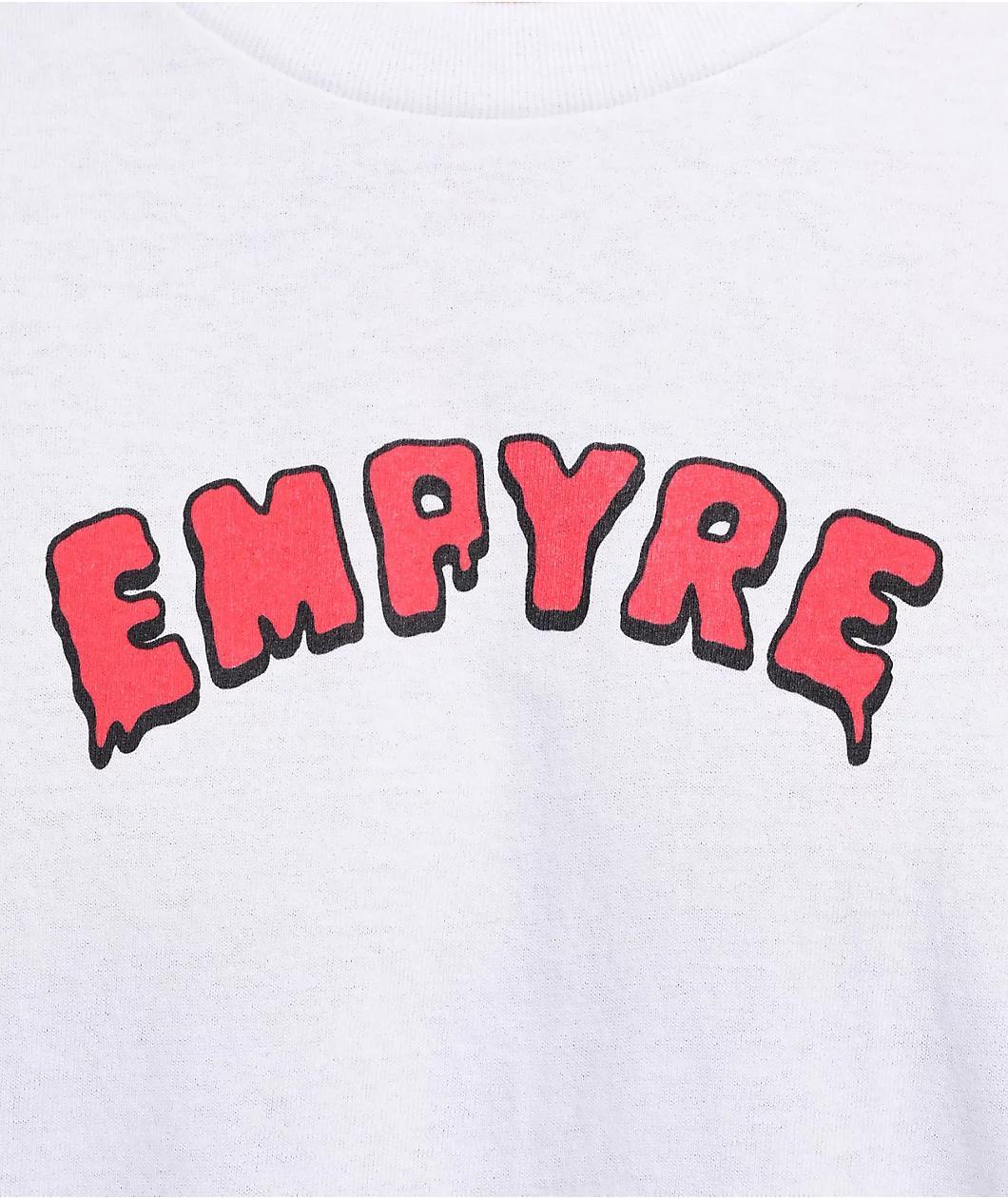 Empyre Brick Roller White T-Shirt Product Image