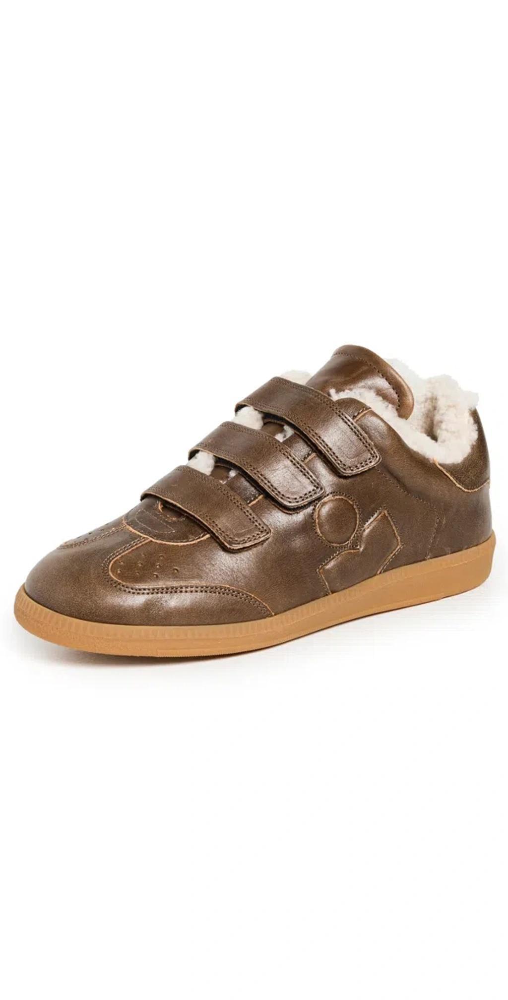 ISABEL MARANT Beth Sneakers Vintage Brown Product Image