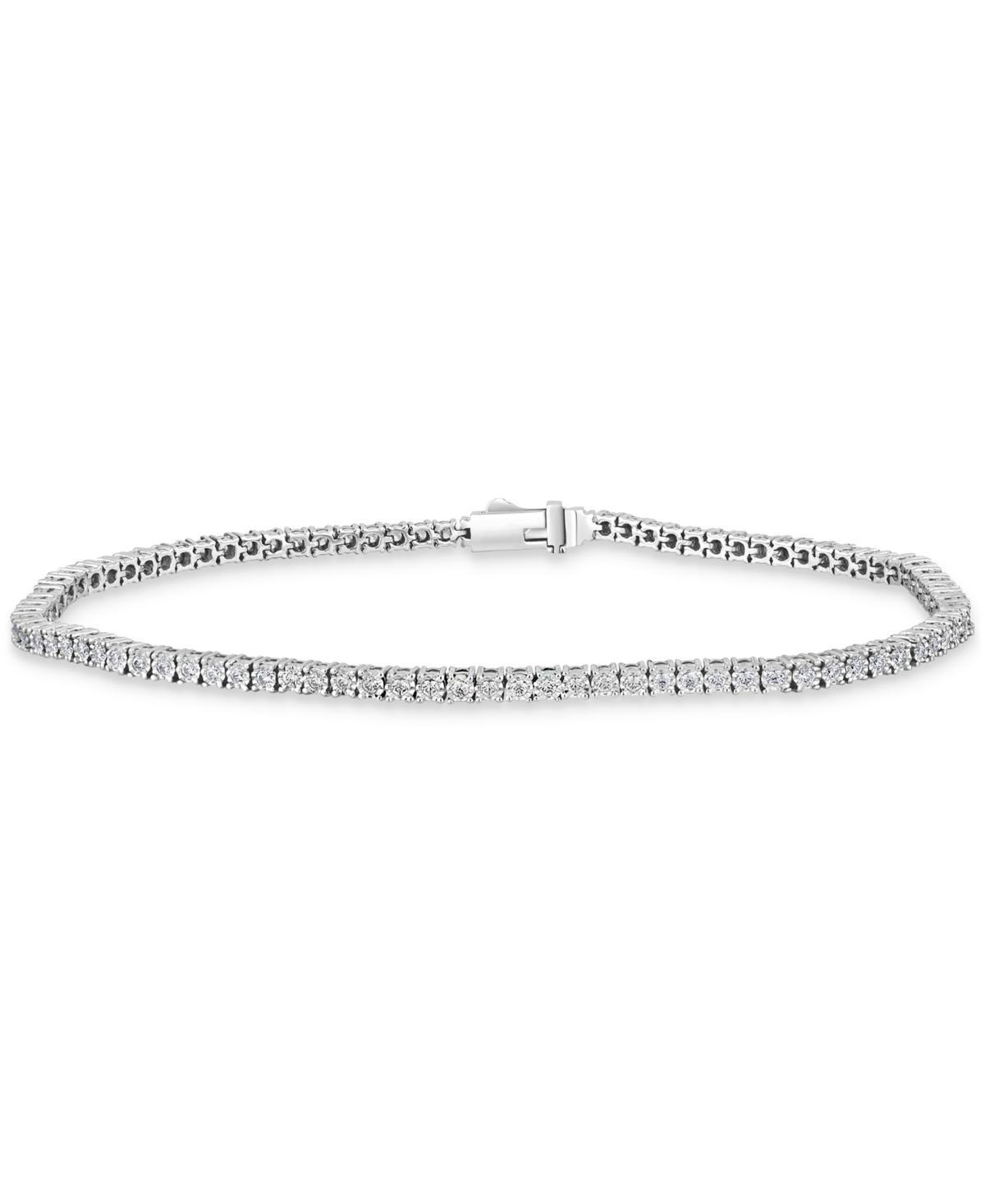 Mens Diamond Tennis Bracelet (1 ct. t.w.) in 10k Gold Product Image