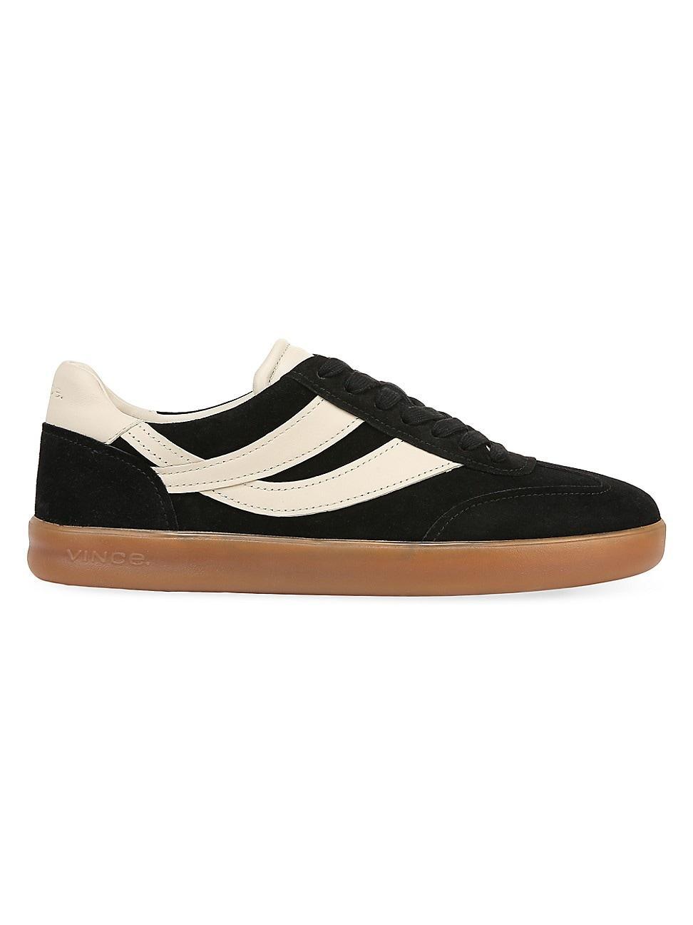 Mens Oasis Leather & Suede Oxford-Style Sneakers Product Image