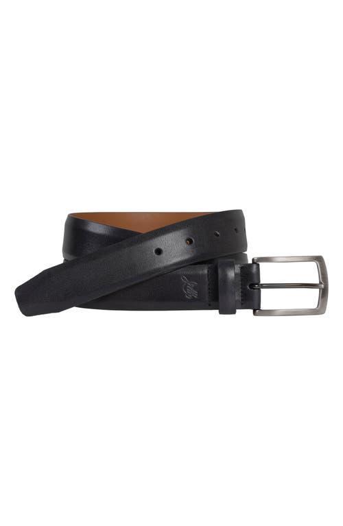 Johnston  Murphy Collection Mens Ellsworth Burnished Leather Belt Product Image