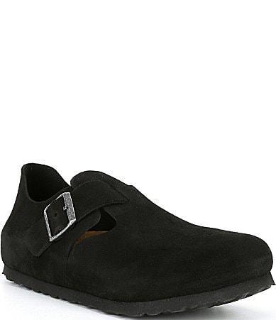 Birkenstock Womens London Suede Slip On Shoes Product Image