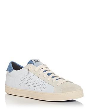 P448 Womens John Denim Low Top Sneakers Product Image