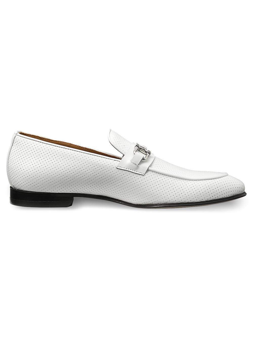 Francis Bit Loafer - White Product Image