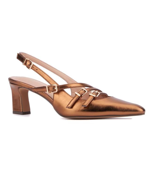 New York & Company Womens Imari Slingback Heels Product Image