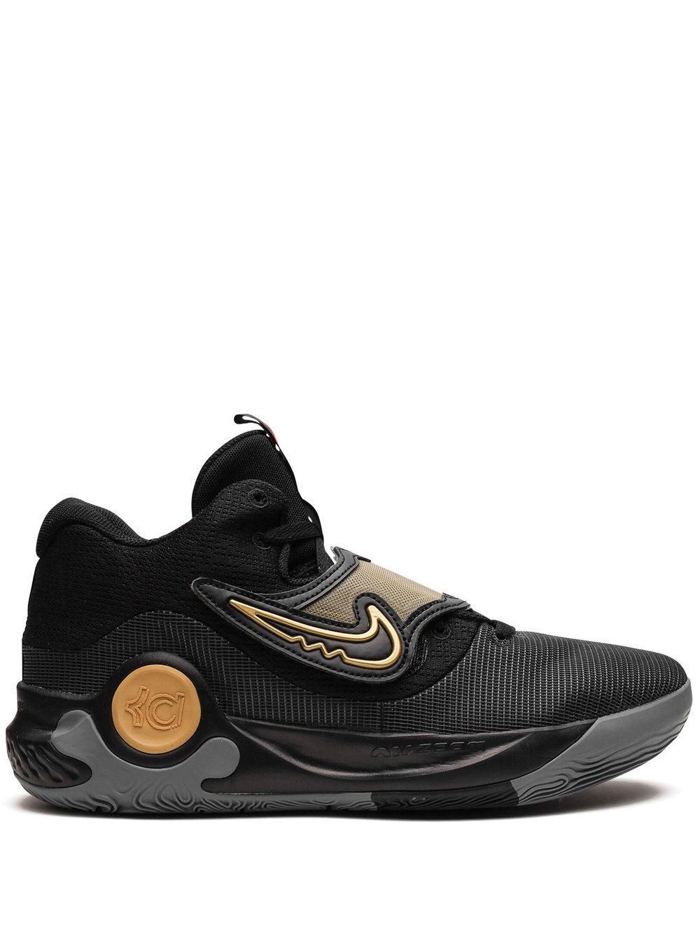 NIKE Men's Kd Trey 5 X Basketball Sneakers From Finish Line In Metallic Gold/black Product Image