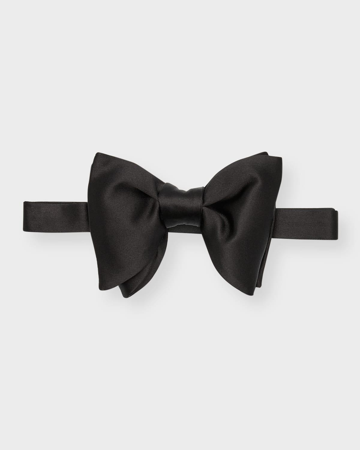 Mens Large Silk Bow Tie Product Image