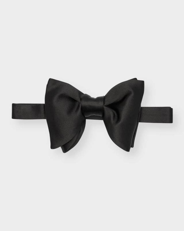 Men's Large Silk Bow Tie Product Image