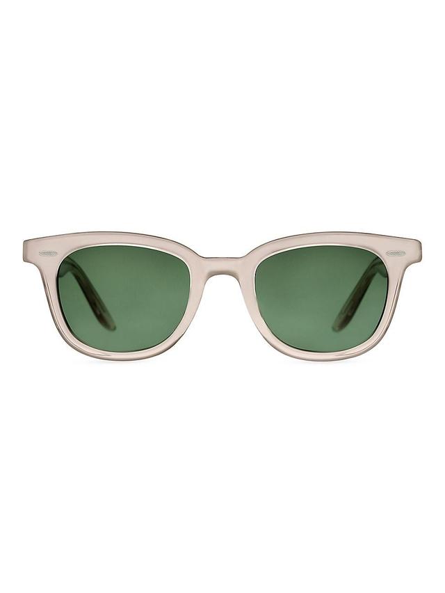 Mens Cecil 50MM Rectangle Sunglasses Product Image