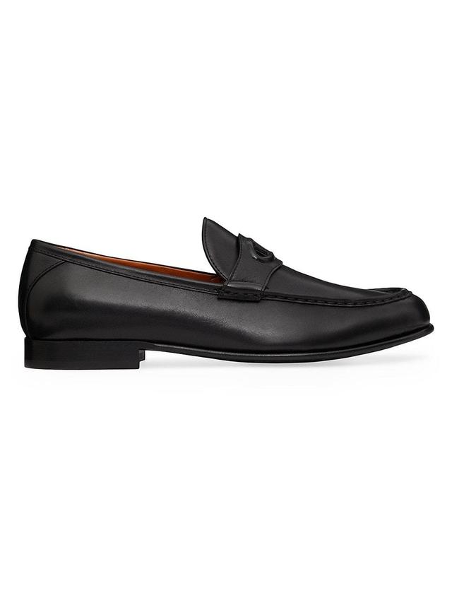 Mens VLogo The Bold Edition Calfskin Leather Loafers Product Image