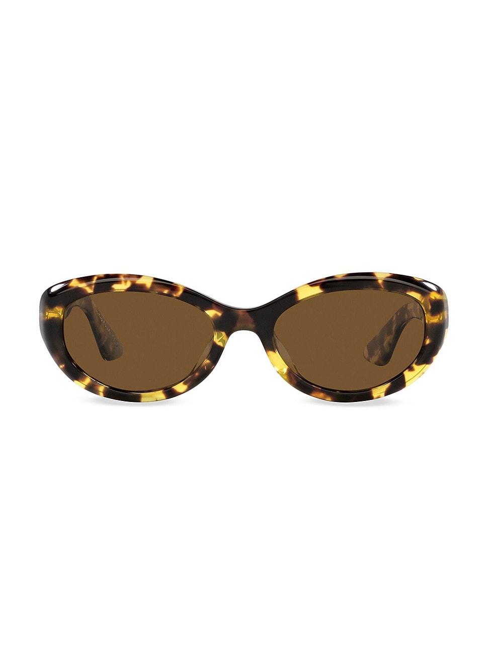 Womens Oliver Peoples 53MM Oval Sunglasses Product Image