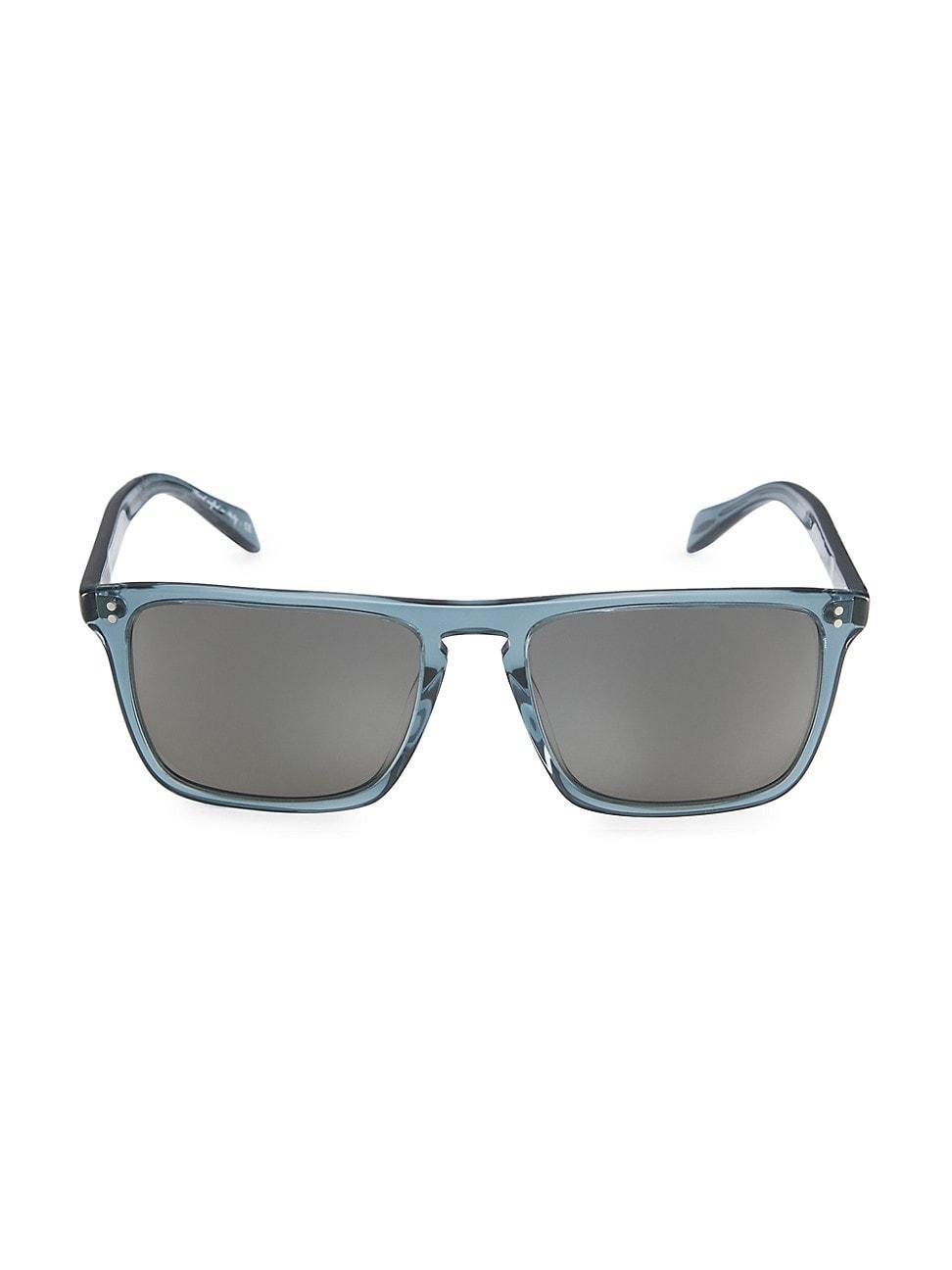 Mens Bernardo 56MM Rectangular Sunglasses Product Image