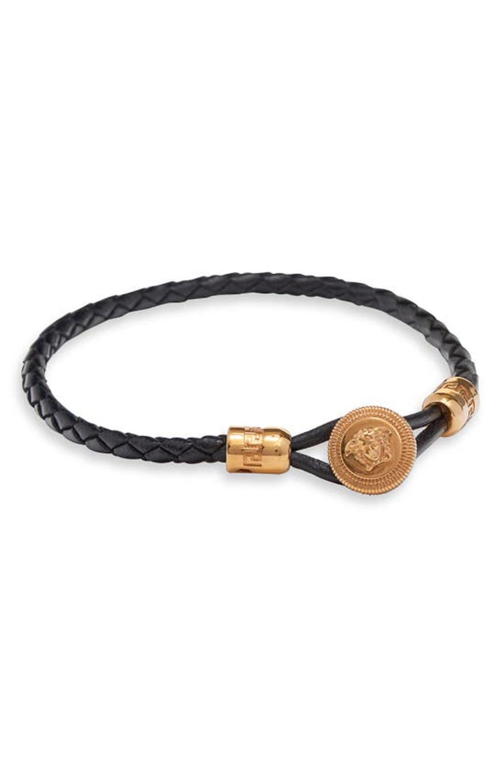 Versace Mens Coin Pendant Bracelet Product Image