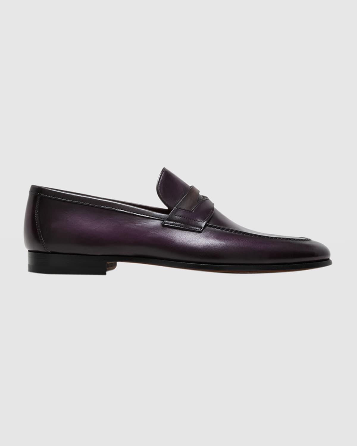 Men's Seneca Grained Leather Tassel Loafers Product Image