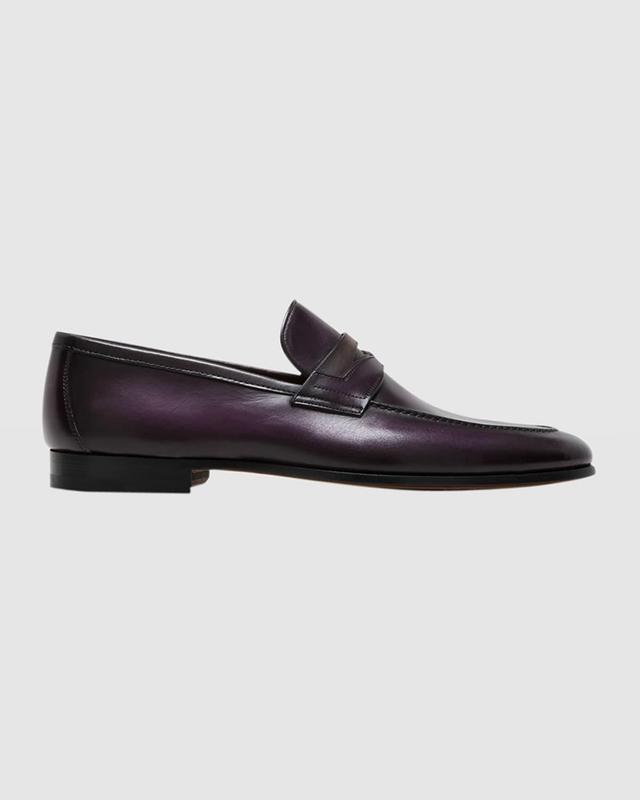 Mens Seneca Grained Leather Tassel Loafers Product Image