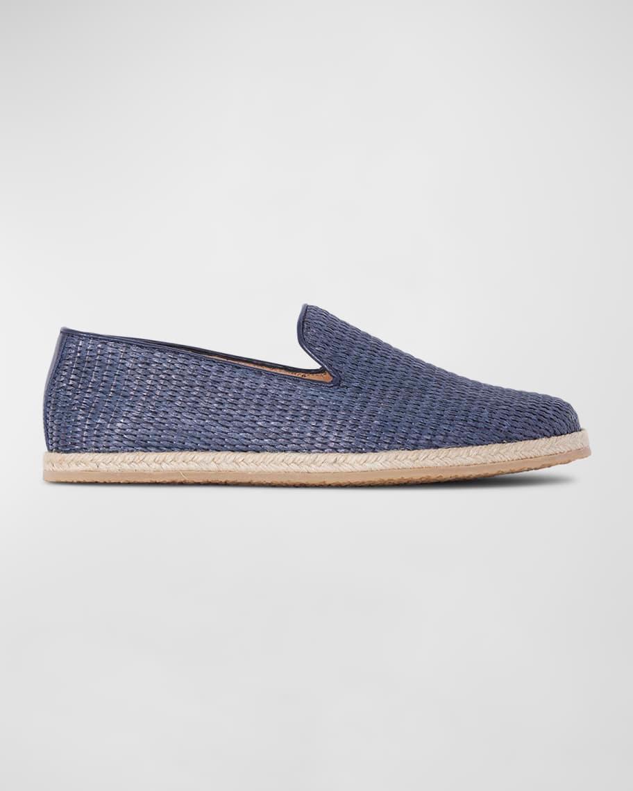 Men's Lido Woven Raffia Espadrille Loafers Product Image