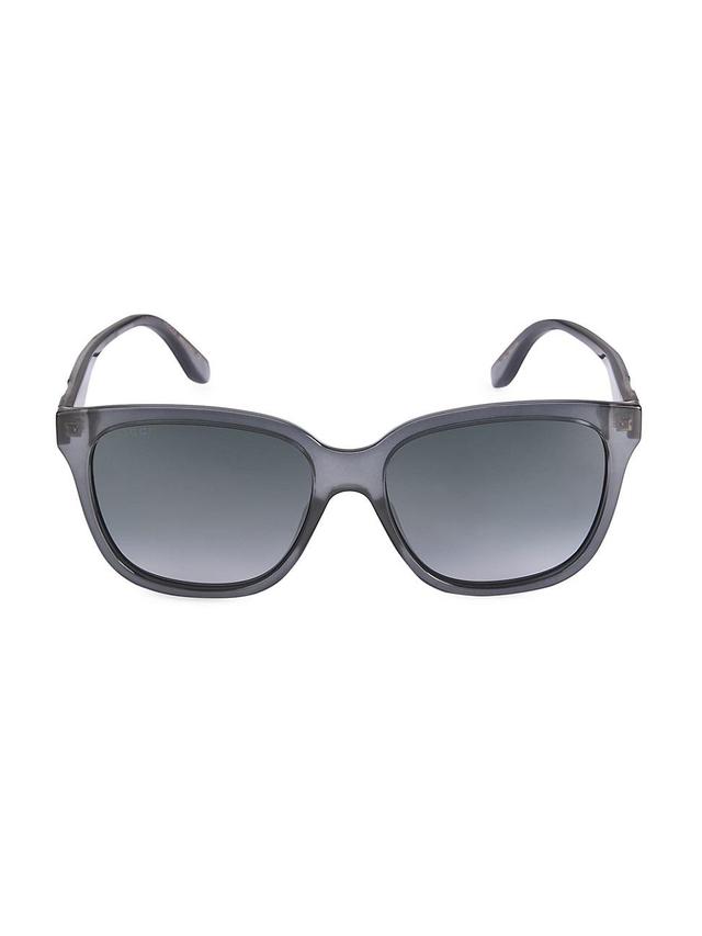 Womens 56MM Square Sunglasses Product Image