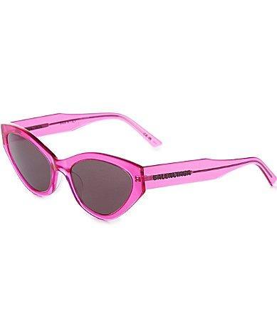 Balenciaga Flat Cat Eye Sunglasses, 57mm Product Image