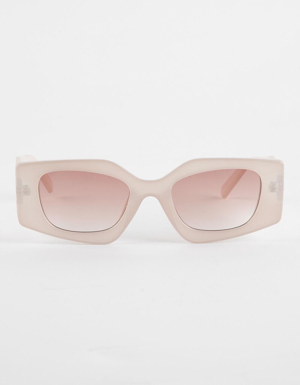 RSQ Translucent Rectangle Sunglasses Product Image