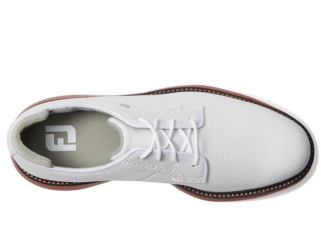 FootJoy Traditions Blucher Golf Shoes Brick) Men's Shoes Product Image