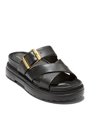 Cole Haan Womens Fraya Buckled Platform Slide Sandals Product Image