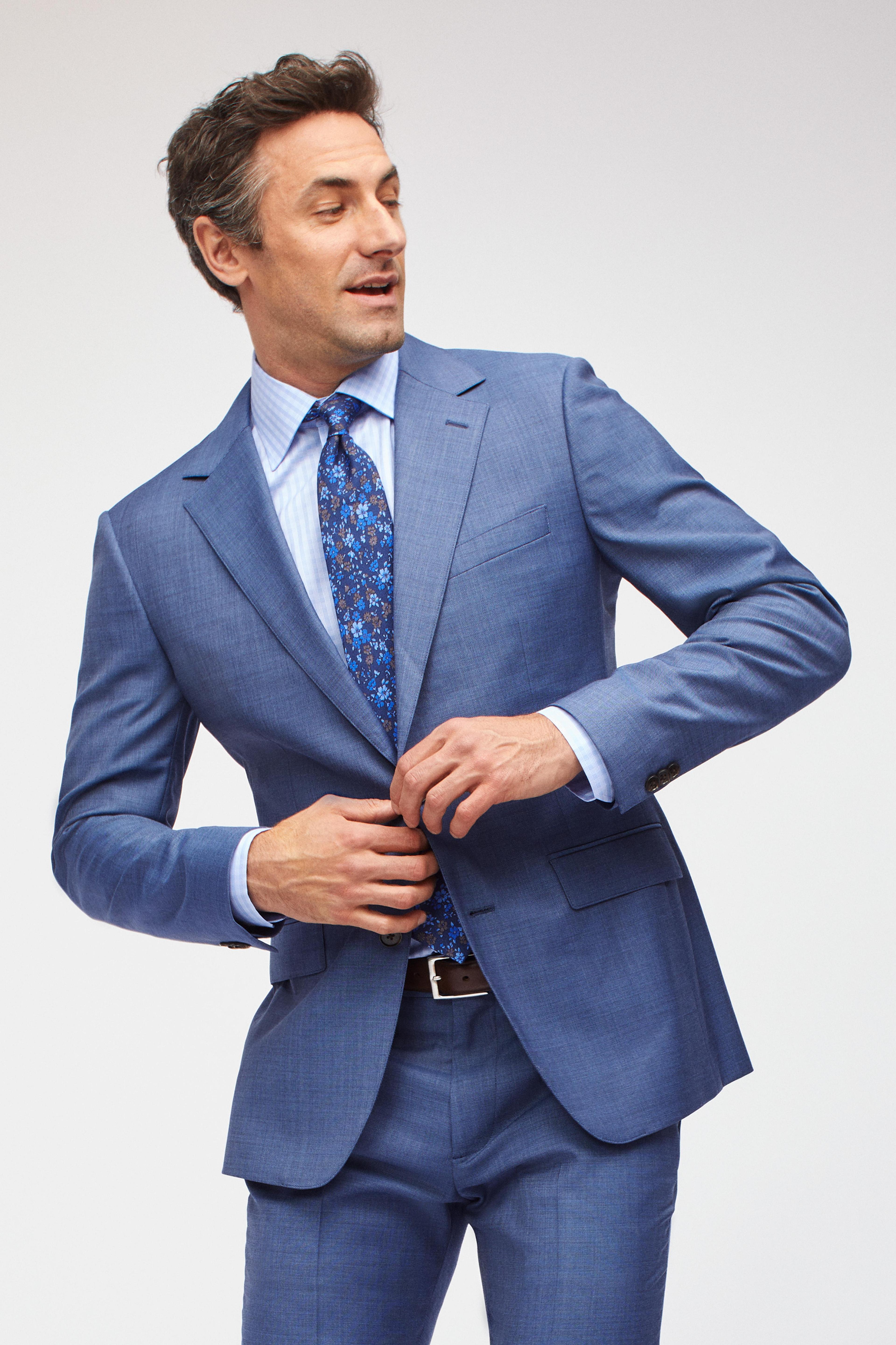 Italian Performance Suit Jacket Product Image