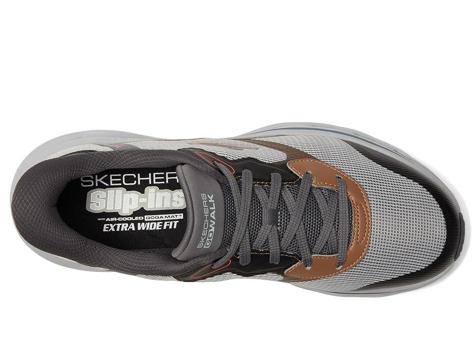 SKECHERS Performance Go Walk Glide-Step 2.0 - Grand Black) Men's Walking Shoes Product Image