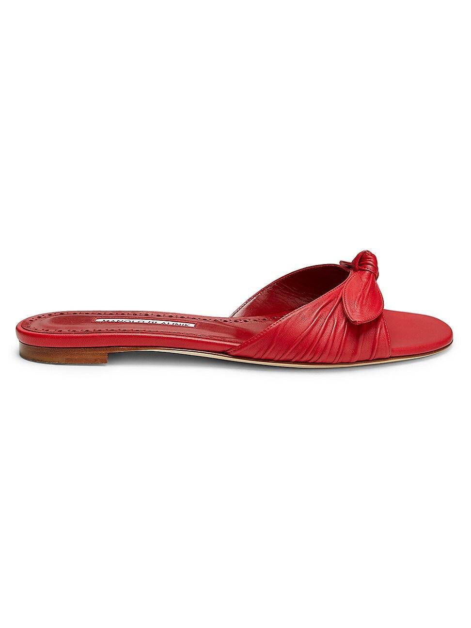 Womens Lollo Knotted Leather Flats product image